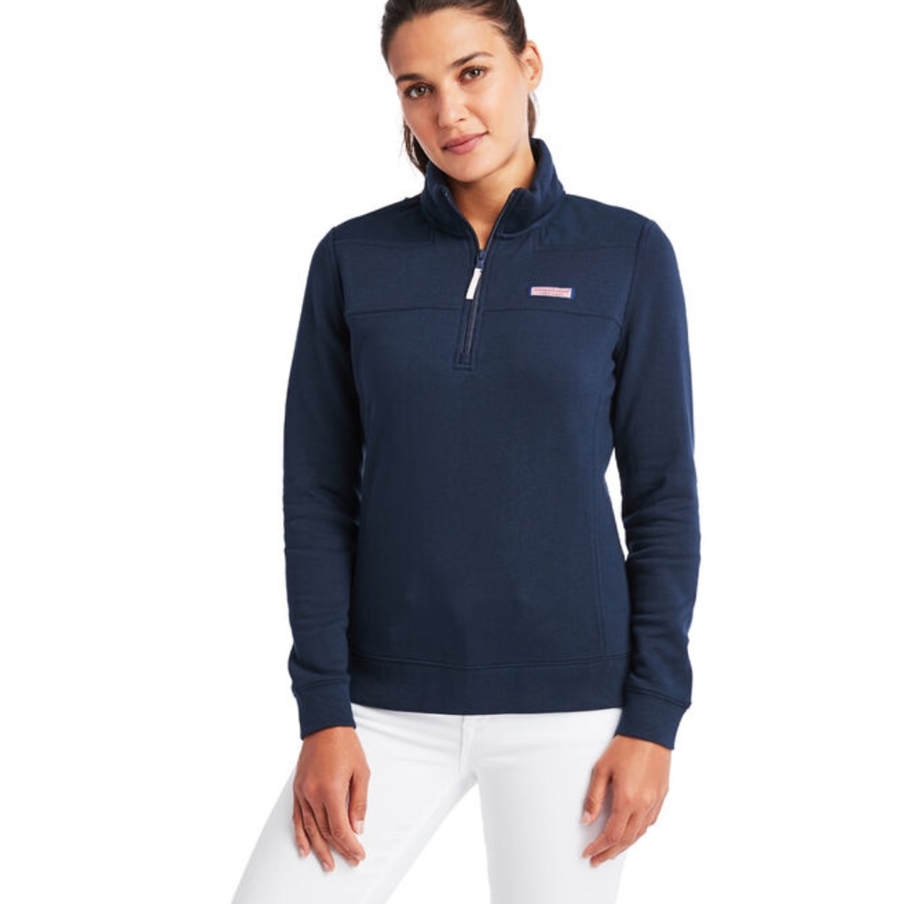 Vineyard Vines Navy quarter-zip L